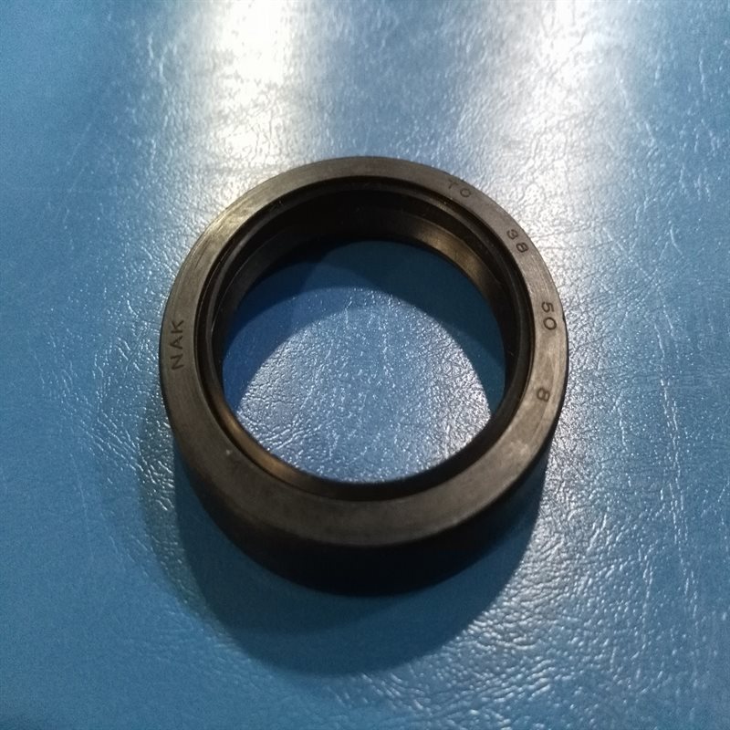 uxcell Spring Loaded Metric Rotary Shaft TC Oil Seal Double Lip 30x55x10mm 