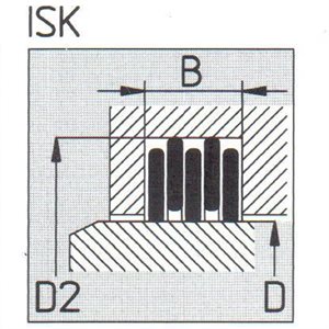 FK3 175 / 7 X 1.5 ISK (5 RING SET)