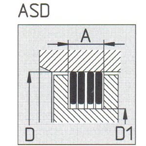 FK6 ASD 186 X 2 (2 RING SET)