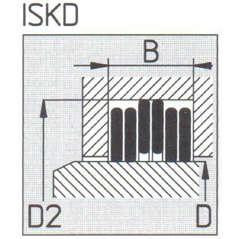 FK6 50 / 2.4 X 1.45 ISKD (3 RINGS)